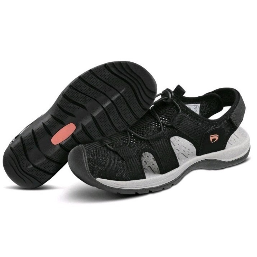 Dannto Women's Closed-Toe Mesh Outdoor Casual Sports Sandals Water Shoes Sz. 6.5